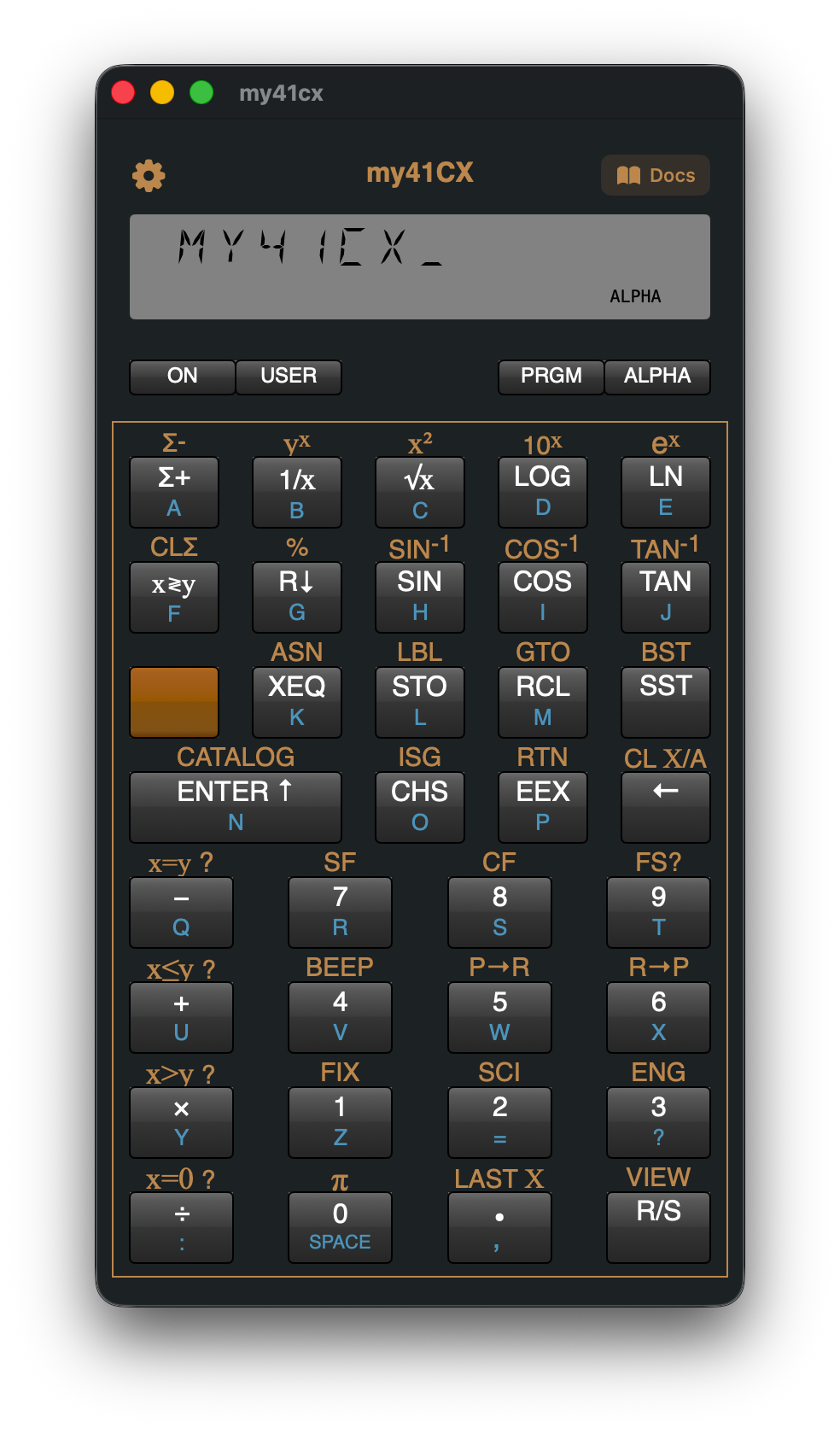 macOS Calculator View